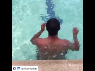 Mikey Garcia vs Adrien Broner Mikey Working In Pool esnews boxing