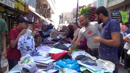 Iğdır'da Bayram Pazarı Kuruldu