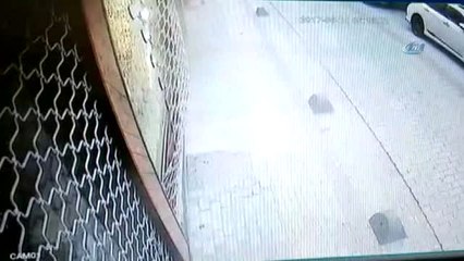 Bakırköy'deki Patlama Anı Kamerada