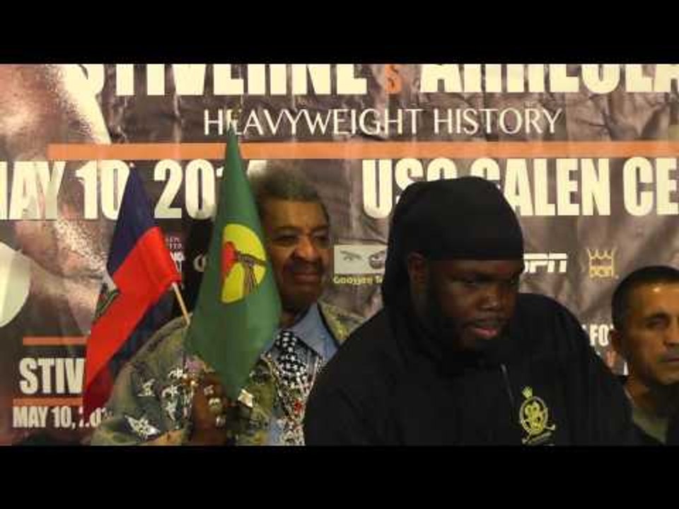 bermane stiverne full post fight press confernece after arreola fight EsNews Boxing