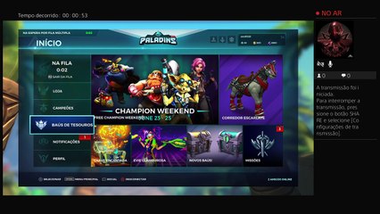 Jogando e zuando paladins (2)