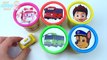 Сups Stacking Toys Play Doh Clay Pororo Tayo the Little Bus Poli robocar Toys Learn Colors