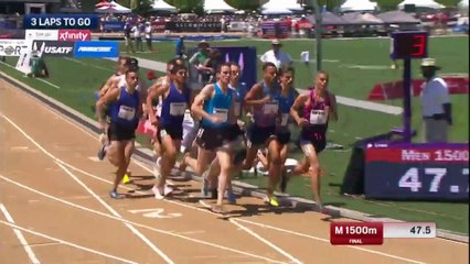 全米選手権 1500m マーシュー・セントロウィッツ他