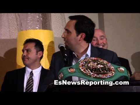 Arizona's Abel Ramos vs Levan Ghvamichava weigh in faceoff EsNews Boxing