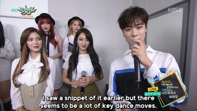 [ENG SUB] 170623 Mamamoo - Music Bank Waiting Room Interview