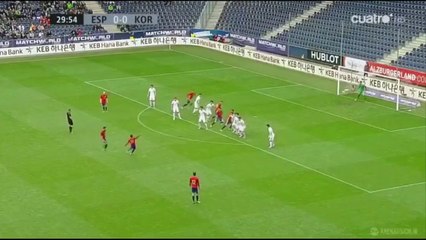 David Silva'dan Güney Kore'ye Enfes Frikik Golü