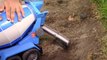Строительство транспортных средств Игрушки для Дети распаковка кошка экскаватор с обратной лопатой экскаватор свалка грузовая машина цемент