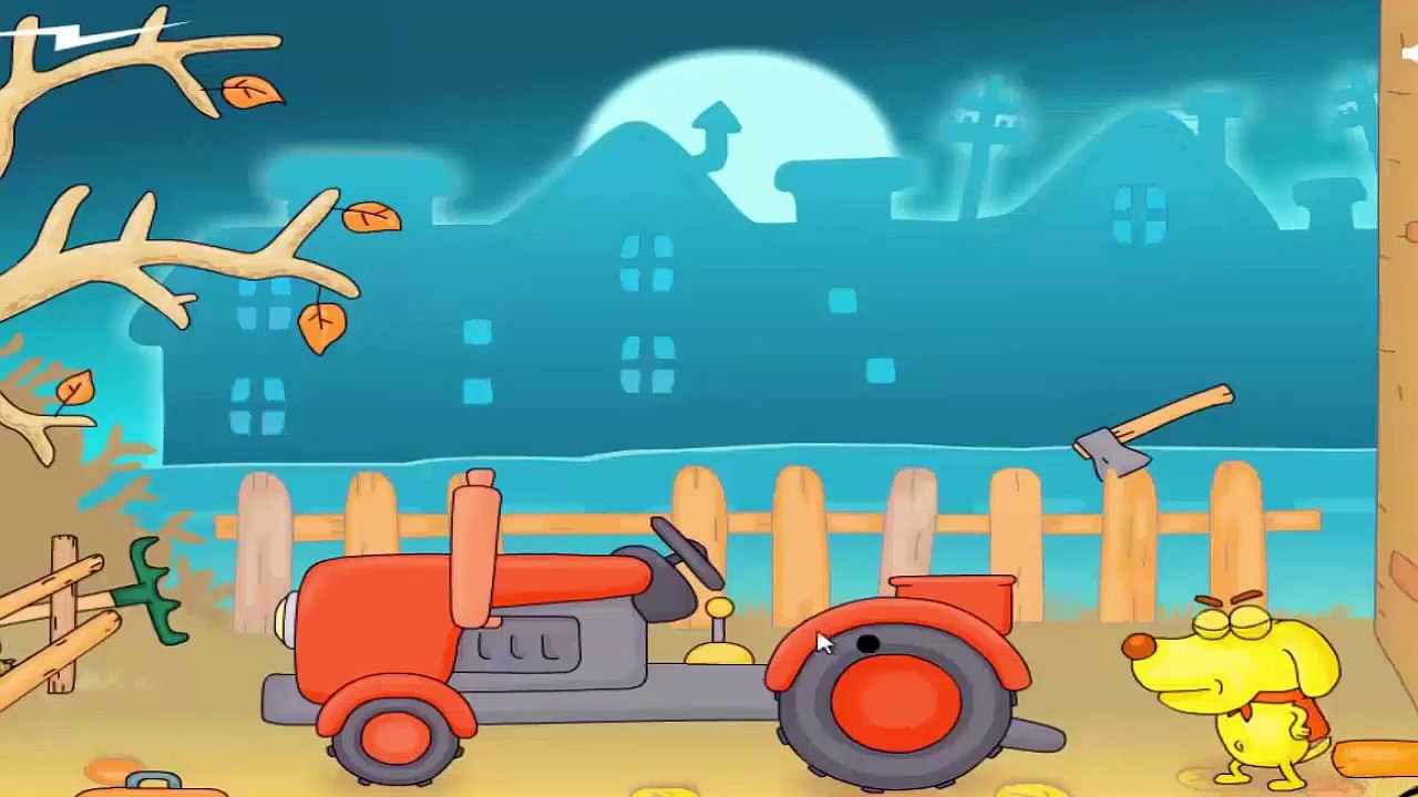 Niños para gatos de dibujos animados juego de zombies invasión