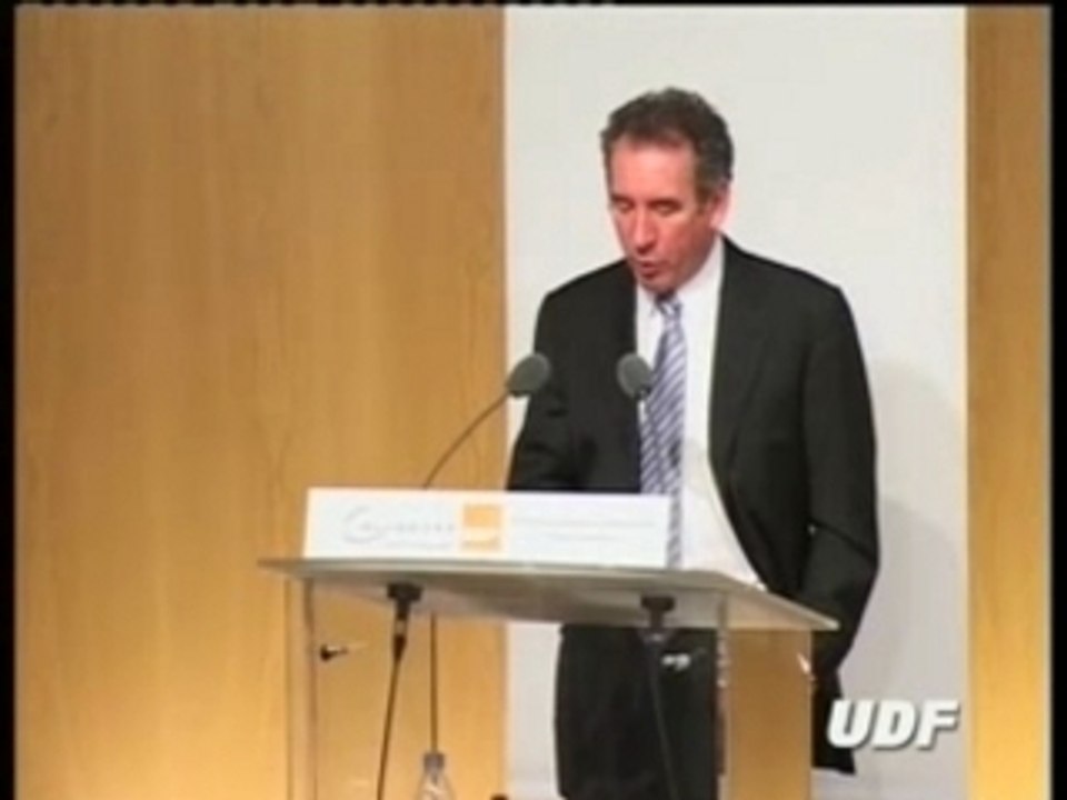 Discours de F.Bayrou sur l'éducation