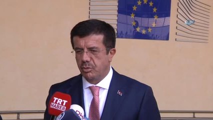 Ekonomi Bakanı Nihat Zeybekci, Brüksel'de- "Belçika'nın, Türkiye'nin Avrupa Birliği ile Gümrük...