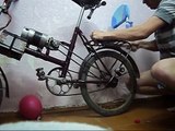 Bicicleta eléctrica hecho en casa bicicleta eléctrica casera