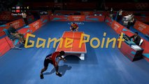 Londres Nuevo oficial Olímpico vídeo juego de los hombres mesa tenis calificativo