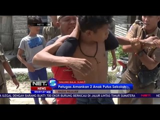 SATPOL PP Razia Pelajar di Tanjung Balai SUMUT - NET5