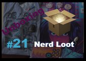 Nerd Loot # 21 Unboxing Sci Fi Journey- Junho 2017