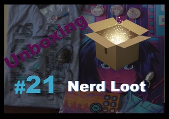 Nerd Loot # 21 Unboxing Sci Fi Journey- Junho 2017