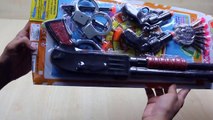 TOY GUNS FOR KIDS Playtime with Shotgun and Two Revolvdfgrer Soft Bullet Guns for Kids and Children