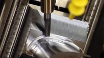 5-axis CNC milling with different tools