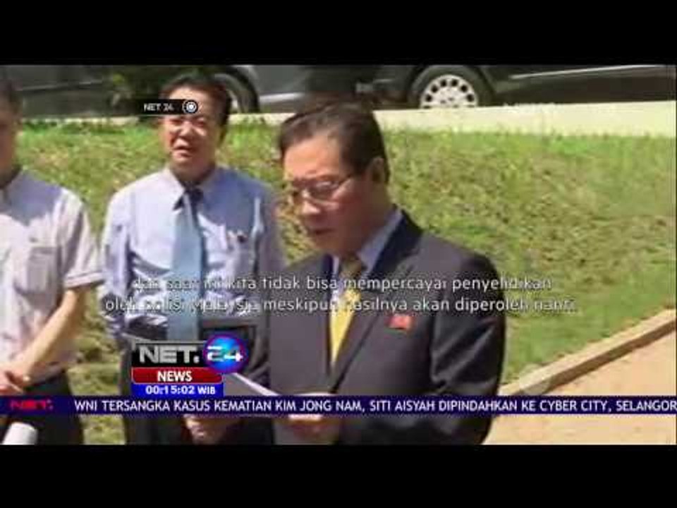 Korut Tuding Ada Pihak Lain di Balik Penyelidikan Kematian Kim Jong Nam - NET24