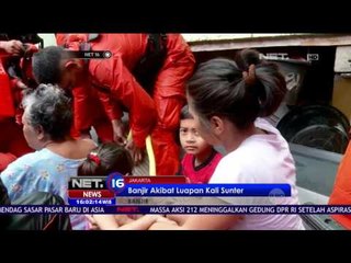 Live Report Banjir di Kawasan Cipinang Melayu - NET16