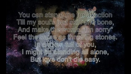 Love don't die easy Lexa cover