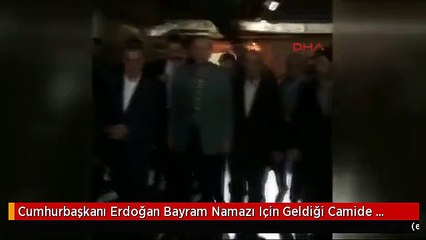 Cumhurbaşkanı Erdoğan Bayram Namazı Için Geldiği Camide Kısa Süreli Rahatsızlık Geçirdi
