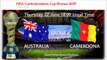 CAMEROONA VS AUSTRALIA Team Squad, Preview FIFA Confederations Cup Russia 2017
