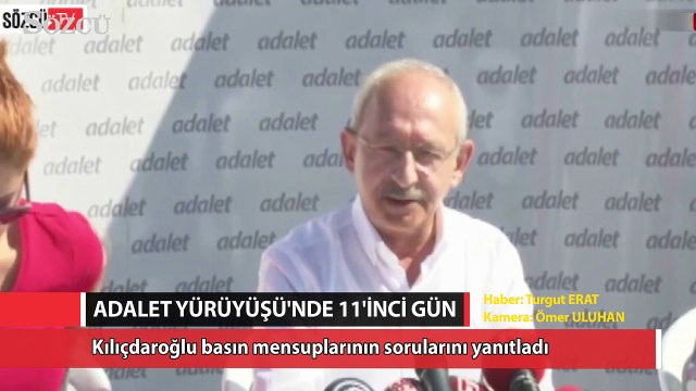 Kılıçdaroğlu basın toplantısı düzenledi