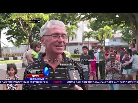 Bukan Hanya Warga Bali, Turispun Ikut Antusias Lihat Kedatangan Raja Arab Saudi - NET24