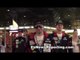 broner vs molina carlos molina walks into the MGM EsNews Boxing