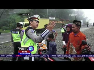 Uniknya, Petugas di Karanganyar Hukum Warga yang Langgar Lalu Lintas dengan Menanam Pohon - NET12