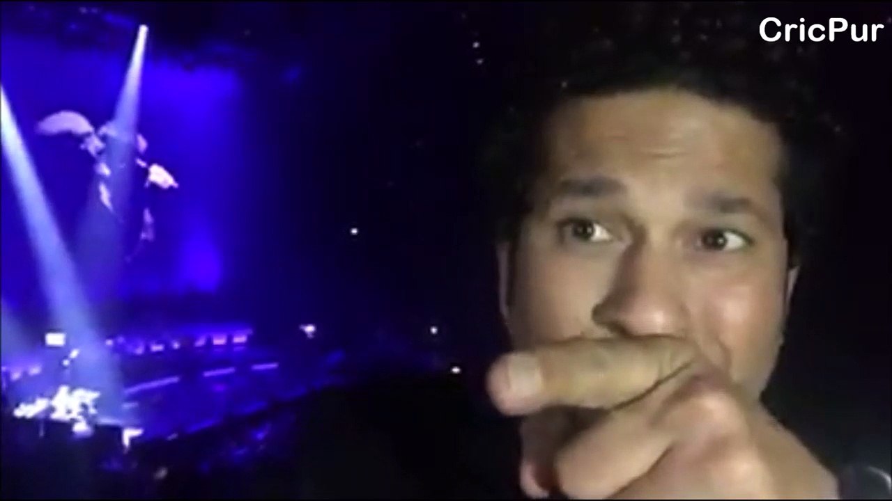 SACHIN TENDULKAR at PHIL COLLINS Live Concert | London’s Royal Albert Hall | CriPur