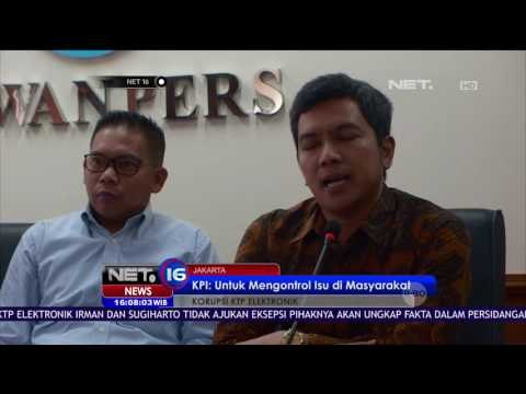 Dewan Pers Berikan Pernyataan Terkait Larangan Live Sidang E-KTP - NET16