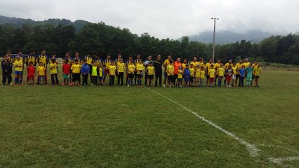 Protocole d'avant match Seniors/Educateurs