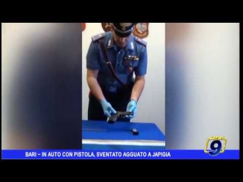 Bari | In auto con pistola, agguato sventato a Japigia