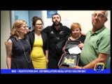 M5S | Restitution day, defibrillatori negli uffici vaccini della Bat