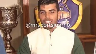 shadab khan answer on his confidence against yuvraj singh wicket