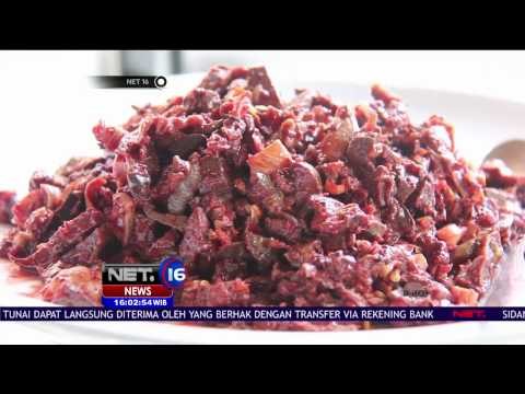 Masyarakat Bali Ungkap Makanan Olahan Daging Babi Mentah Lawar Aman Bakteri Berbahaya - NET16