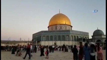 Mescid'i Aksa'da Bayram Sevinci