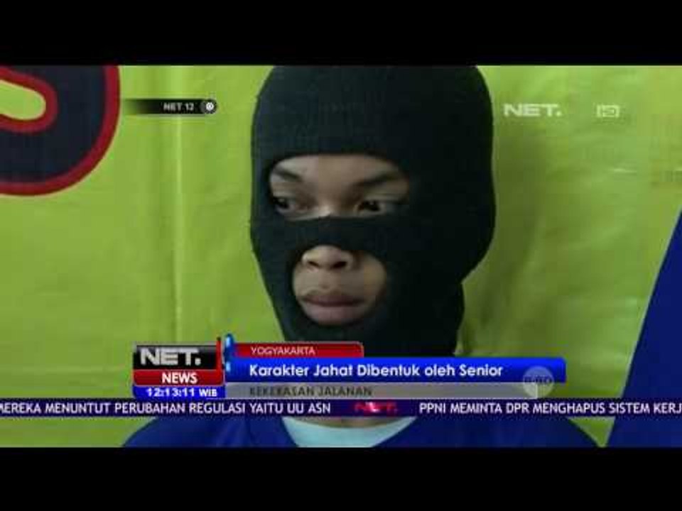 Doktrin Senior, Sebabkan Kekerasan Jalanan Terus Terjadi - NET12