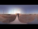 Blast Off: 360 view of upgraded Soyuz rocket brining new crew to Intl Space Station