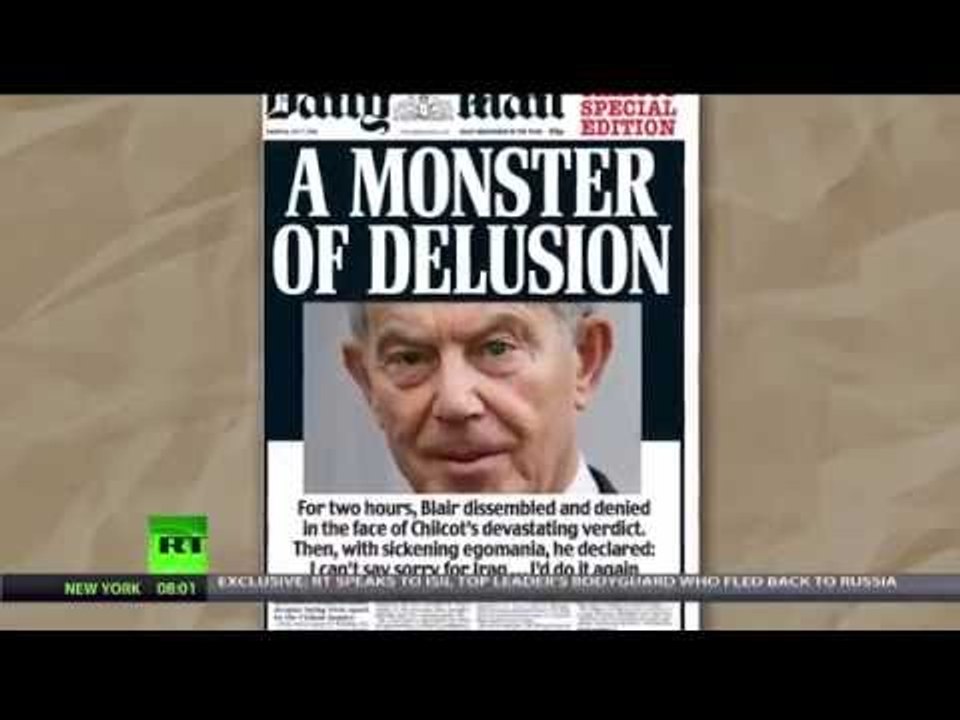 Shrug Off And Move On? Iraq War report ‘inconvenienced’ Tony Blair