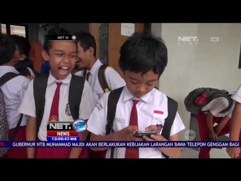 Pemerintah NTB Larang Siswa SD, SMP, SMA bawa Ponsel ke Sekolah - NET12