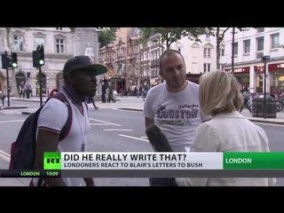 'I will be with you, whatever': Londoners react to Blair's letters to Bush on Iraq war