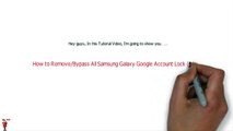 In ONE CLICK 2017 Remove Ddsaelete Bypass All Samsung Google Account Lock F