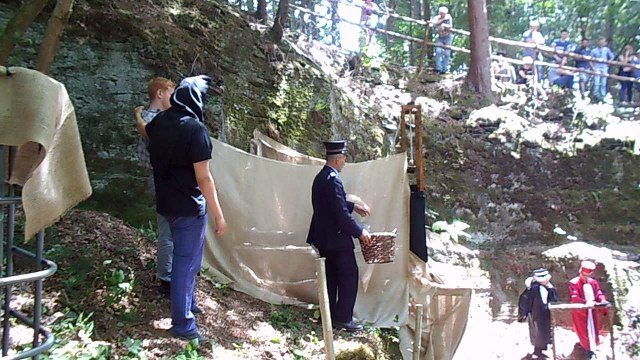 Vieux métiers à Vaux-Chavanne : exécution