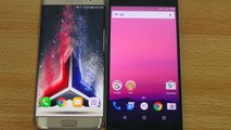 Samsung galaxy s7 edge vs Hdsauawei nexus 6p android N