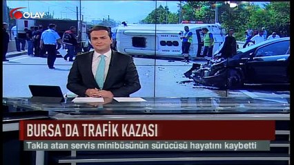 Bursa'da trafik kazası (Haber 24 06 2017)