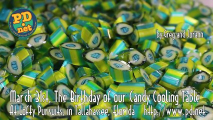 Victorian Birthday candy for a Victorian Candy Cooling Table.
