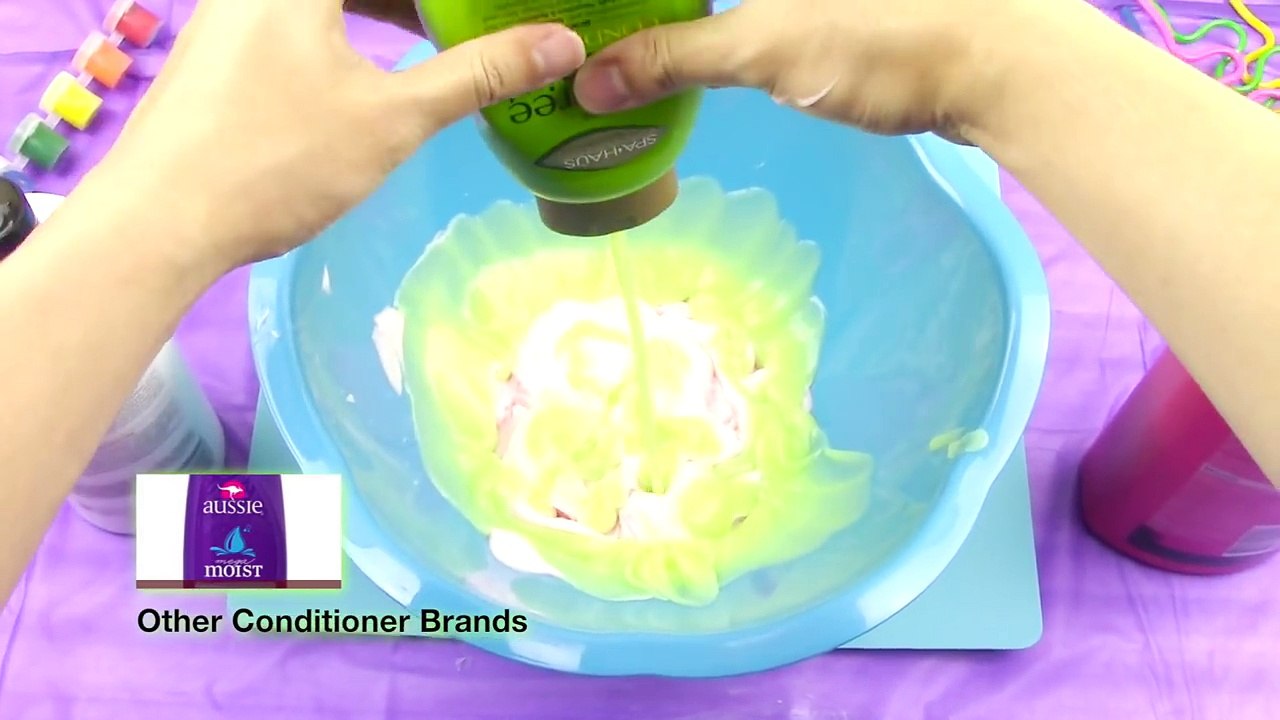 How To Make Conditioner Slime! Giant Slime without Glue, Borax, Liquid Starch, Detergent, Eye