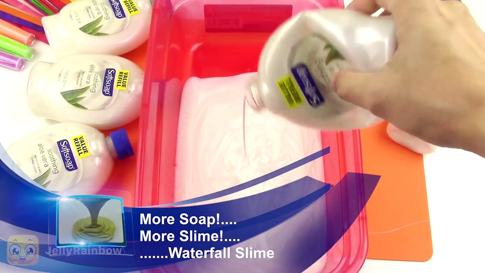 How To Make Slime With Hand Soap Giant Slime Without Glue